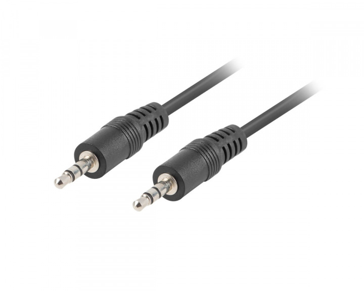 Lanberg Audio Cable 3.5mm 3Pin Male/Male 3m Black