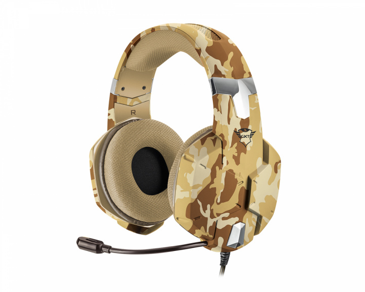 Buy Trust Gxt 322c Gaming Headset Jungle Camo At Maxgaming Com