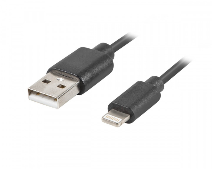 Lightning Cable - Lightning to USB 1.8m Black in the group PC Peripherals / Cables & adapters / USB cable at MaxGaming (13580)