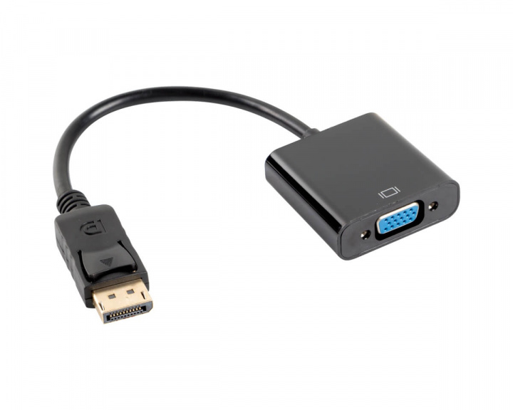 Displayport Male to VGA Female Adapter in the group PC Peripherals / Cables & adapters / Adapters at MaxGaming (13637)