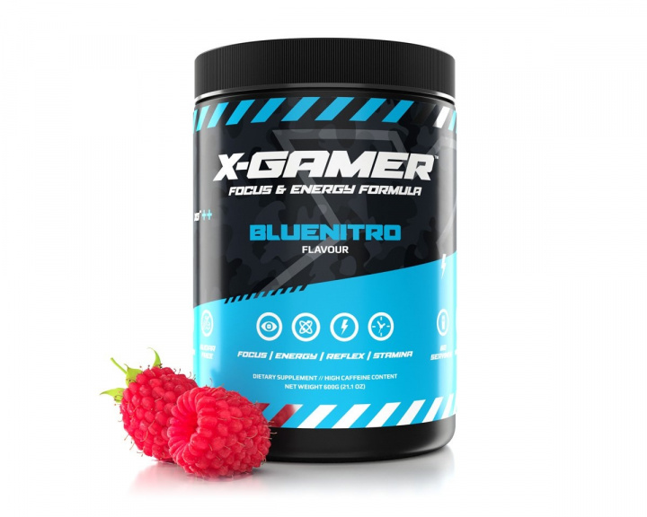 X-Gamer 600g X-Tubz Bluenitro - 60 Servings