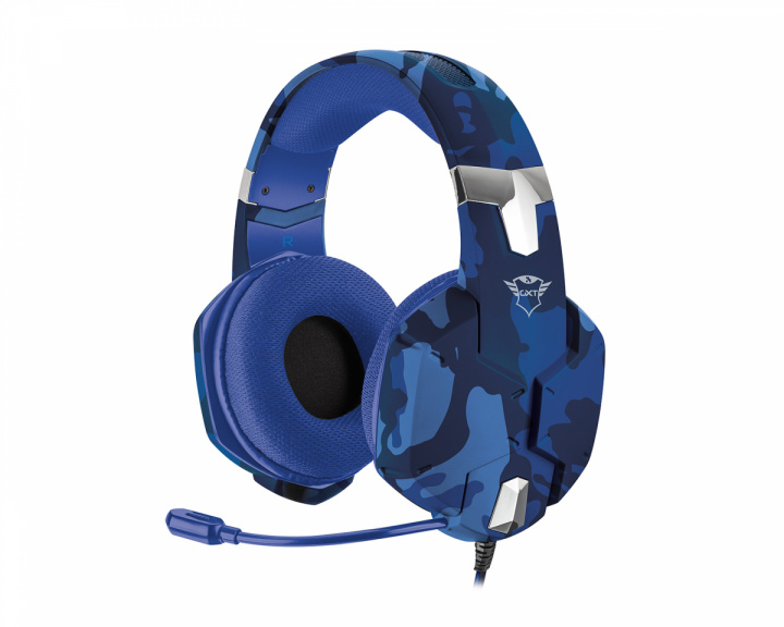 GXT 322B Gaming Headset Blue Camo in the group Console / Playstation / PS5 Accessories / Headsets at MaxGaming (13740)