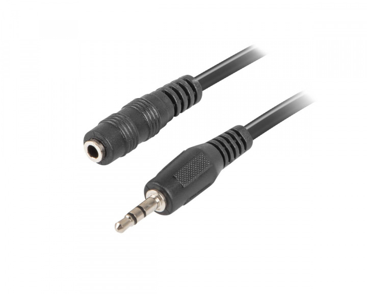 Lanberg Audio Cable Extension 3.5mm 3Pin 3m Black