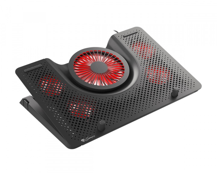 Genesis Oxid 550 LED Laptop Cooling Stand 1 USB