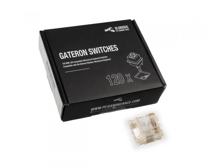 Glorious GMMK Gateron Clear Mechanical Switches