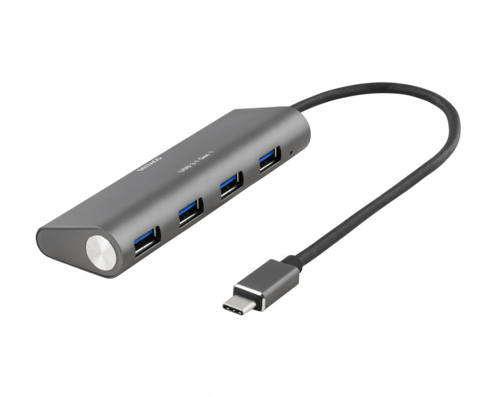 Deltaco USB-C Hub to 4x USB-A