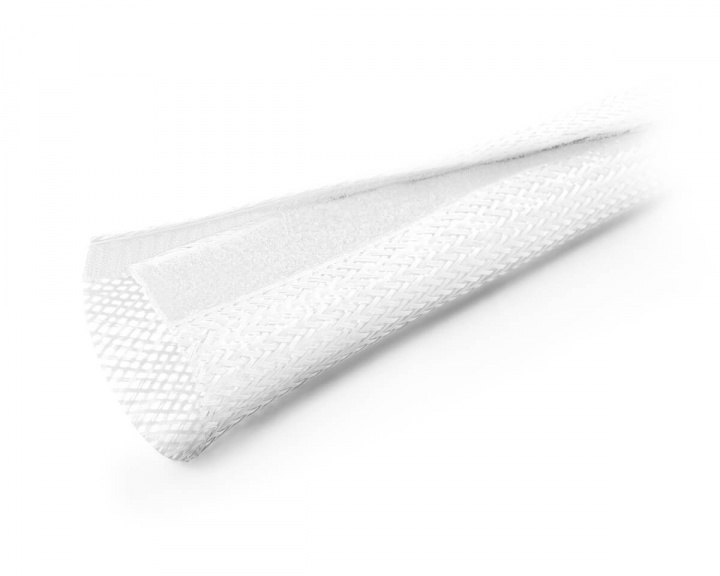 MaxMount Flexible Cable Sleeve with Velcro - White