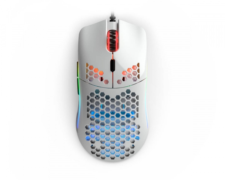 Model O Gaming Mouse Glossy White in the group PC Peripherals / Mice & Accessories / Gaming mice / Wired at MaxGaming (14932)