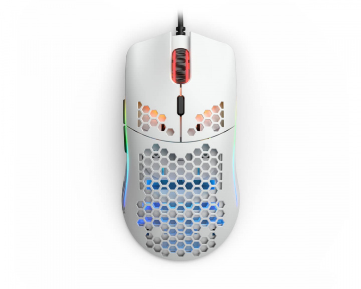 Model O Gaming Mouse White in the group PC Peripherals / Mice & Accessories / Gaming mice / Wired at MaxGaming (14934)