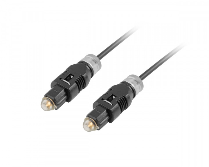 Optical Cable 1 Meter (Toslink till Toslink) Black in the group PC Peripherals / Cables & adapters / Audio cables at MaxGaming (15065)