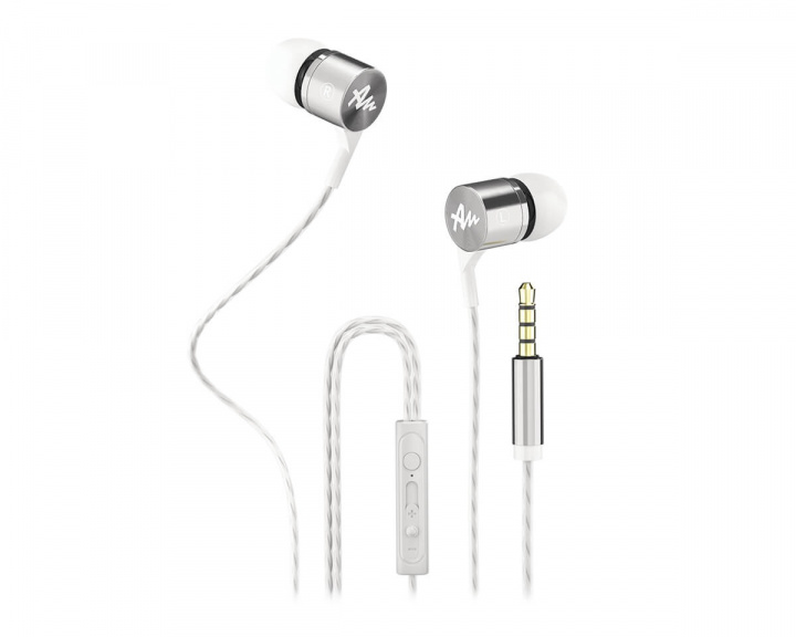 Audictus Earphones Headset Explorer 2.0 White