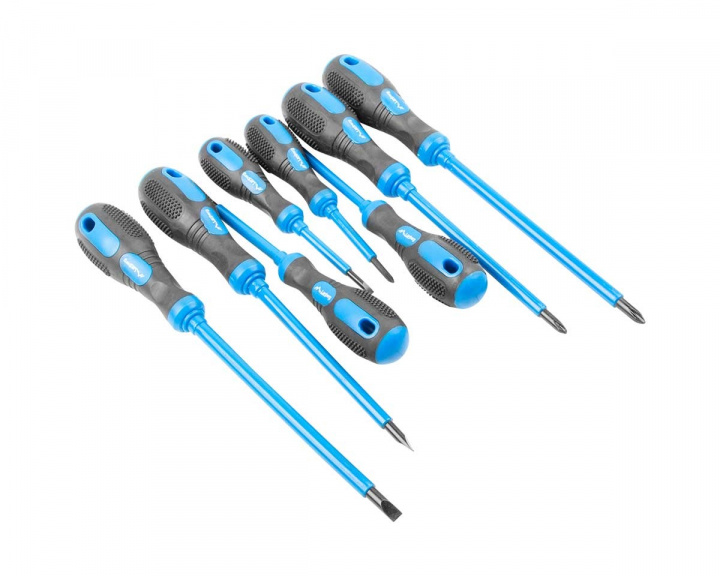 Lanberg Set of 8 Screwdrivers with Magnetized Tips