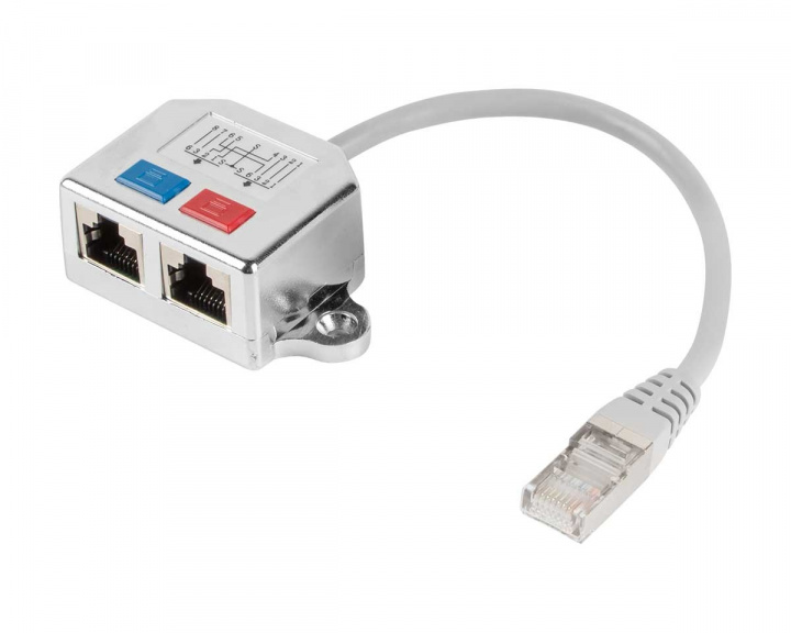 Lanberg LAN Splitter for Network Cable RJ45 FTP