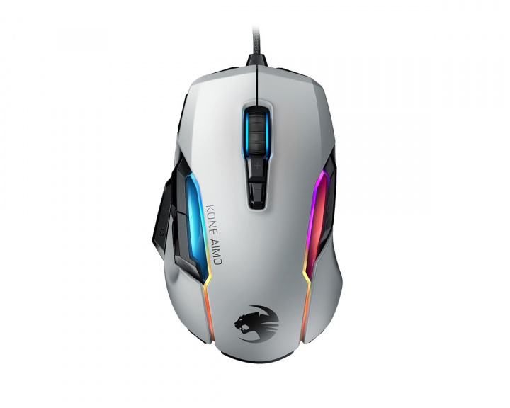 Kone Aimo Gaming Mouse White Remastered in the group PC Peripherals / Mice & Accessories / Gaming mice / Wired at MaxGaming (15503)