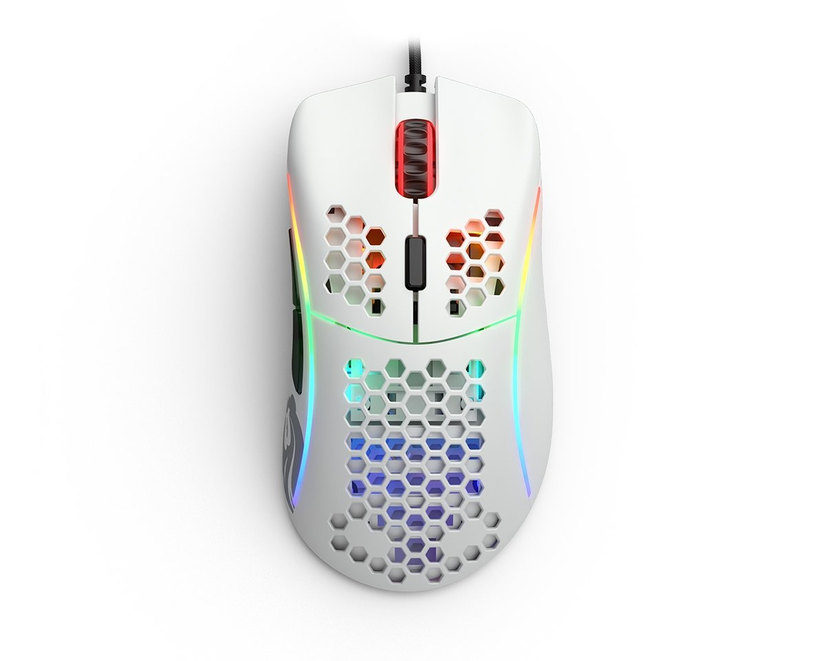 Glorious Model D Gaming Mouse White - MaxGaming.com
