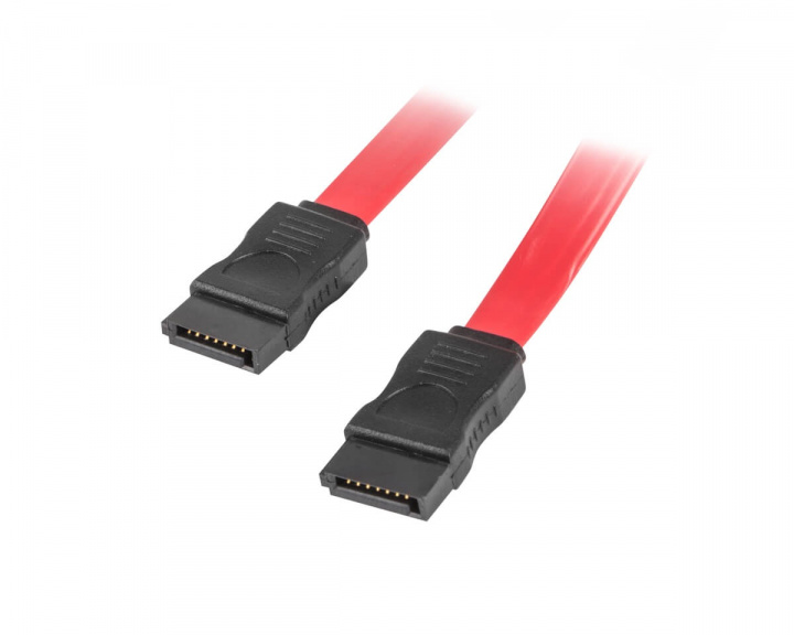 Lanberg SATA 3 (6GB/S) 50cm - Red