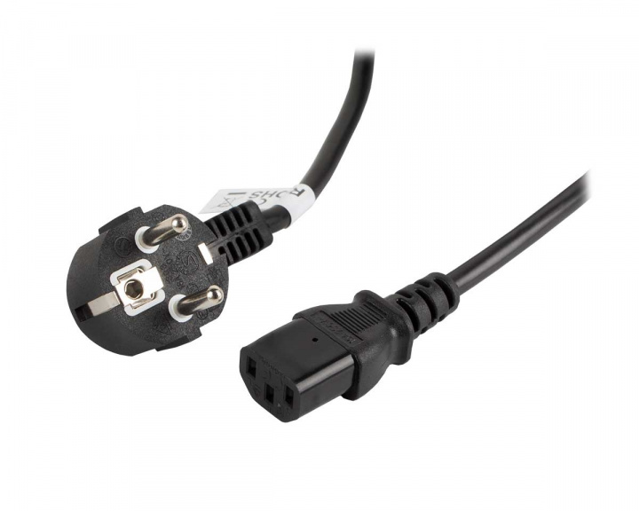 Power Cable C13 (5 meter) Black in the group PC Peripherals / Cables & adapters / Power cables at MaxGaming (15628)