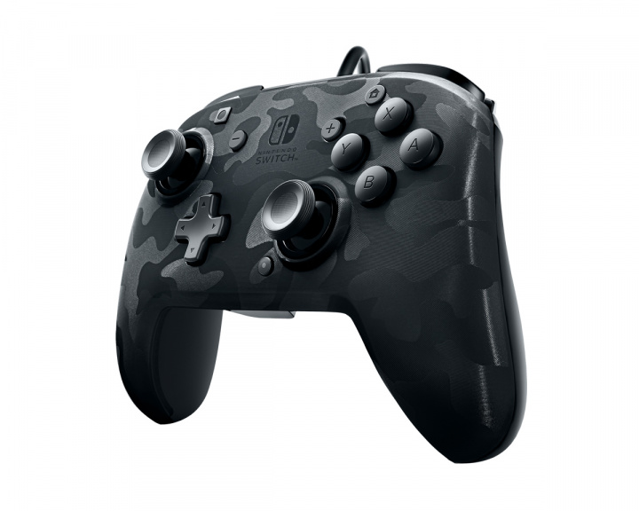 PDP Face Off Deluxe+ Audio Control Nintendo Switch Controller - Black Camo