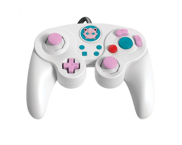Jigglypuff Fight Pad Pro Nintendo Switch Controller - White in the group Console / Nintendo / Accessories / Controller at MaxGaming (15652)