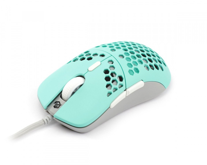 Hati Gaming Mouse Grey/Green Matte in the group PC Peripherals / Mice & Accessories / Gaming mice / Wired at MaxGaming (15688)
