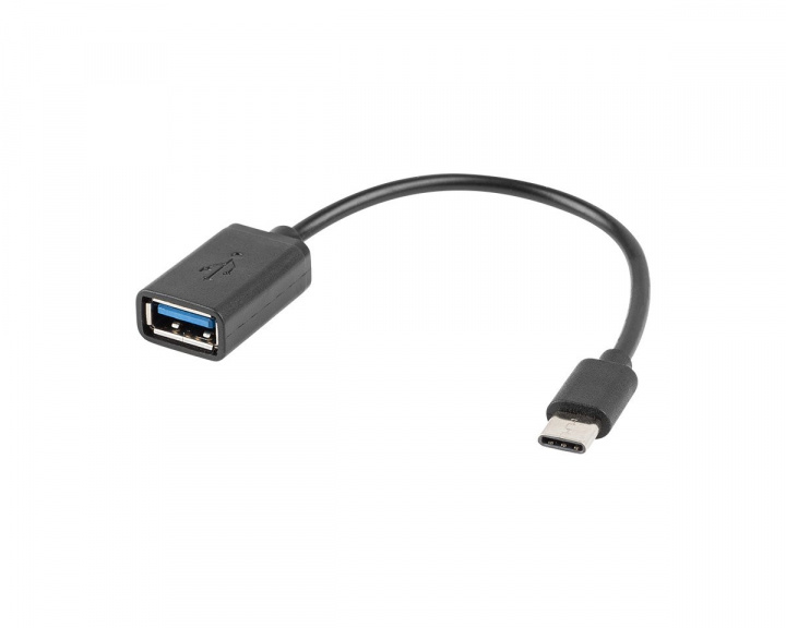 Lanberg USB-C (Male) to USB-A (Female) 2.0 15cm Adapter OTG
