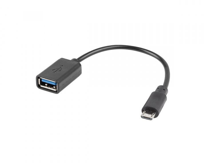 Lanberg Micro USB (Male) to USB-A (Female) 2.0 15cm Adapter OTG