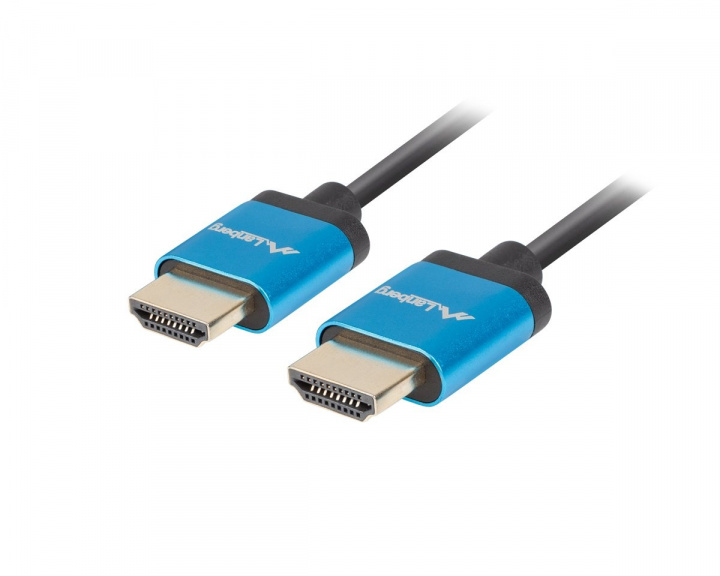 HDMI Kabel V2.0 4K SLIM (0.5 Meter) in the group PC Peripherals / Cables & adapters / Video cables / HDMI cable at MaxGaming (15911)