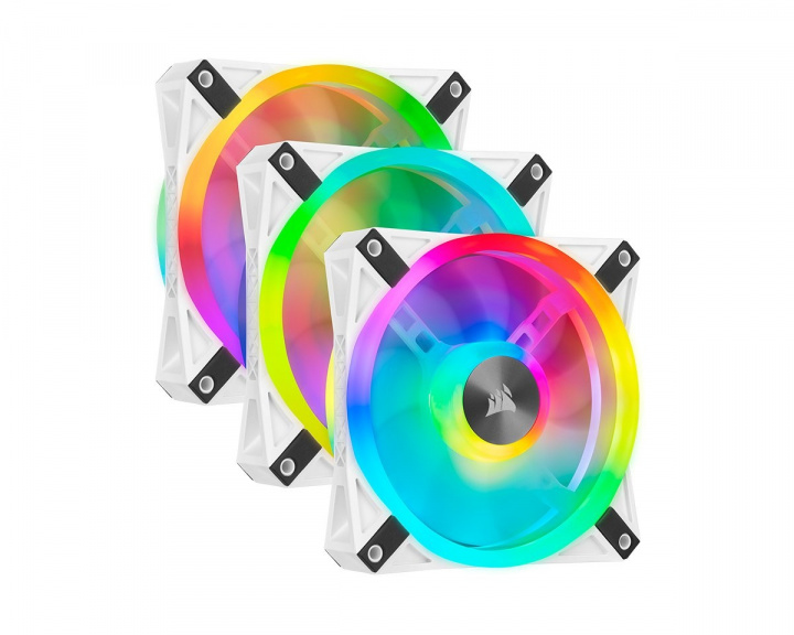 QL120 RGB White Triple Fan Kit in the group PC Peripherals / Computer components / Cooling & Fans / Computer fans at MaxGaming (16006)