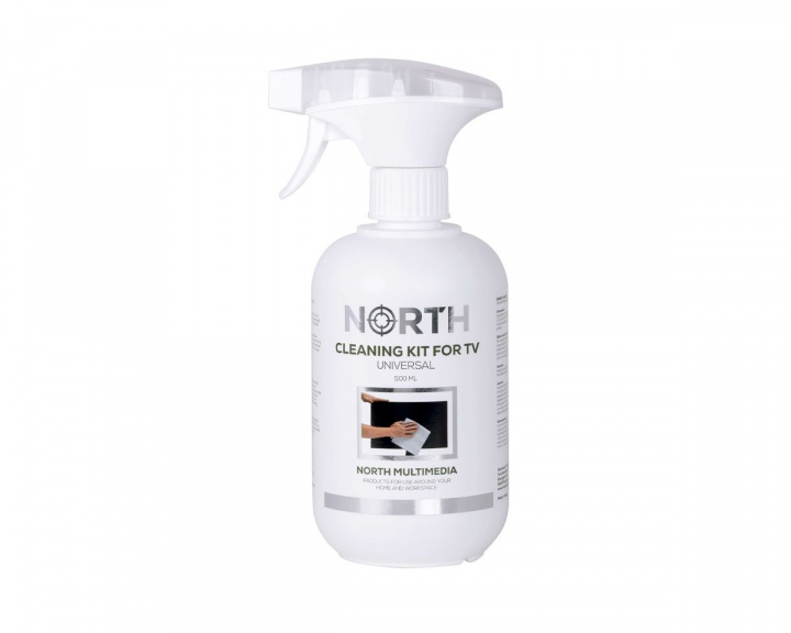 NORTH Cleaning kit TV - Cleaning Spray 500ml and Microfiber cloth