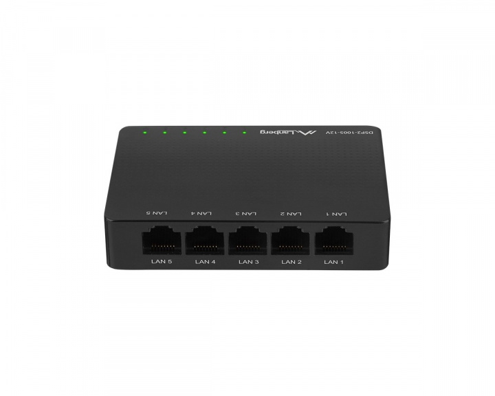 Network Switch 5-portar 100/1000 Mbps V12 in the group PC Peripherals / Router & Networking / Network switches at MaxGaming (16051)
