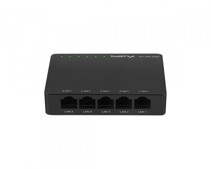 Lanberg Network Switch 5-portar 100/1000 Mbps V12