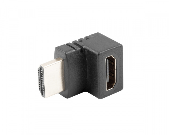 Lanberg Adapter HDMI-A(M) to HDMI-A(F) 90° UP