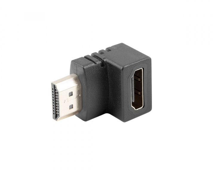 Lanberg Adapter HDMI-A(M) to HDMI-A(F) 90° DOWN