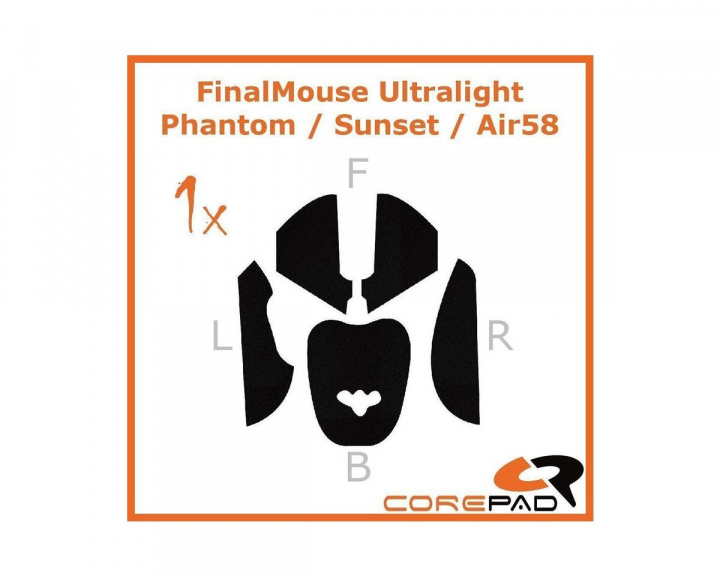 Corepad Grips for Finalmouse Ultralight/Phantom/Sunset/Air58