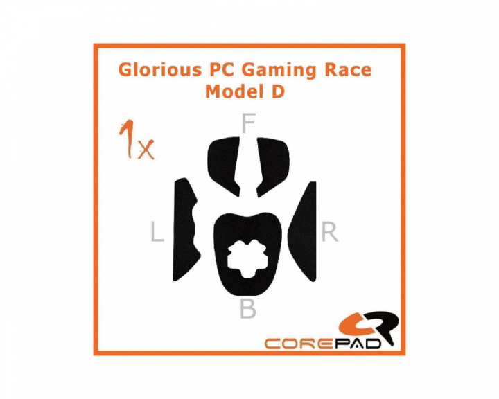 Corepad Grips for Glorious PC Gaming Race Model D / Model D-
