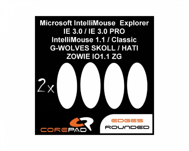 Corepad Skatez for Microsoft IntelliMouse Explorer IE 3.0 / G-WOLVES SKOLL / HATI