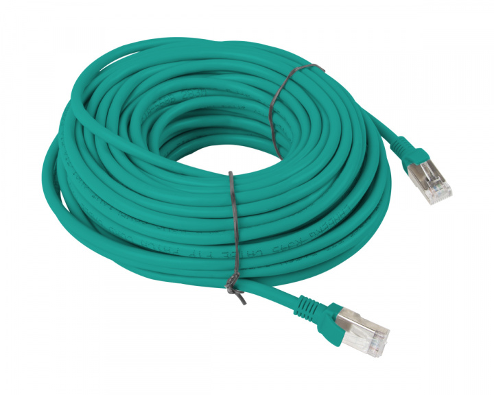 Lanberg 30 Meter Cat6 FTP Network Cable Green