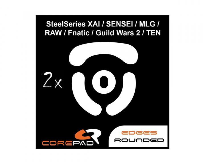 Corepad Skatez SteelSeries Xai / Sensei / Raw / Fnatic Edition / Guild Wars 2