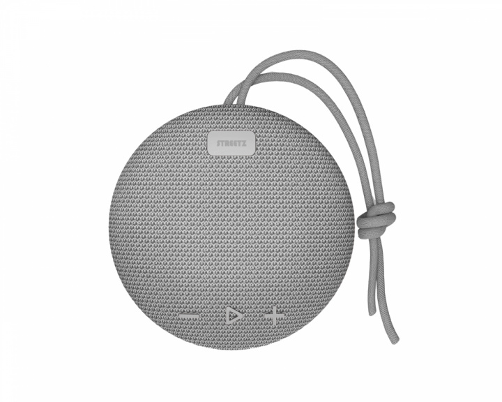 STREETZ Waterproof Bluetooth Speaker - Grey