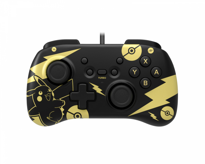 Hori Horipad Mini Control - Pikachu Black & Gold