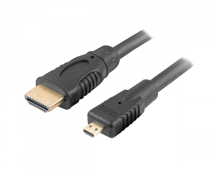 plads Kvalifikation Tilintetgøre Lanberg HDMI to Micro HDMI v1.4, 4K, 3D - 1 Meter - MaxGaming.com