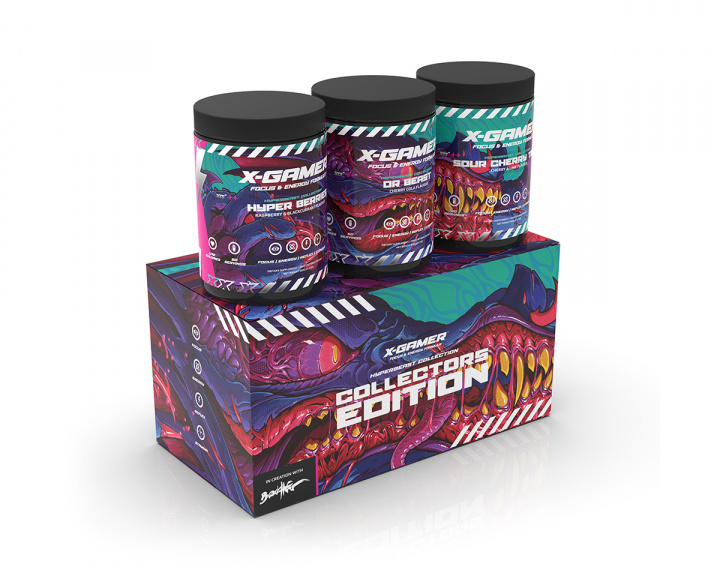 X-Gamer Hyperbeast Collector's Edition - 3x Tubz