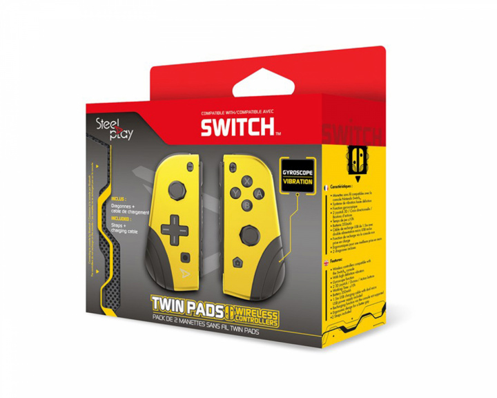 Steelplay Twin Pads for Nintendo Switch - Yellow