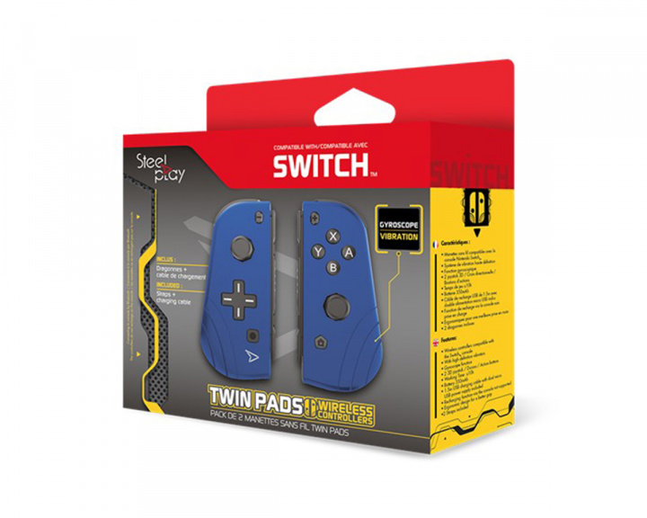 Steelplay Twin Pads for Nintendo Switch - Blue