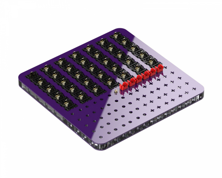 KBDfans Lube station - Purple
