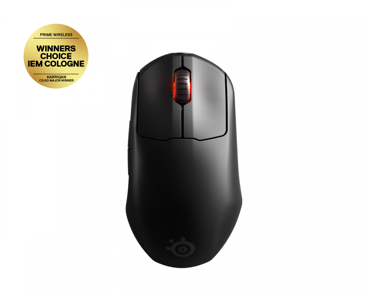 SteelSeries Prime Wireless RGB Gaming Mouse - MaxGaming.com