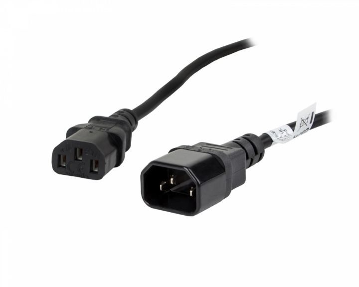 Lanberg Power Cable C13 to C14 (5 meter) Black