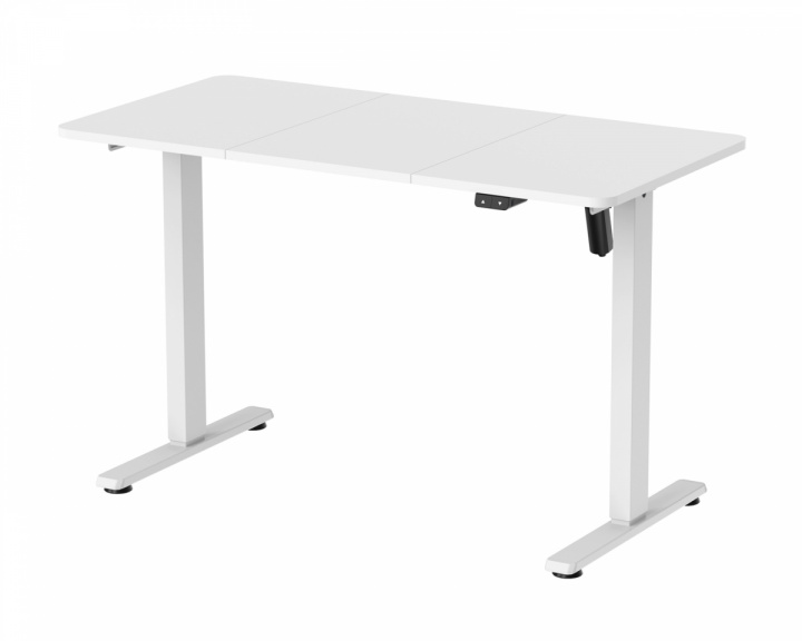 MaxMount Height Adjustable Standing Desk (1200X600) - White