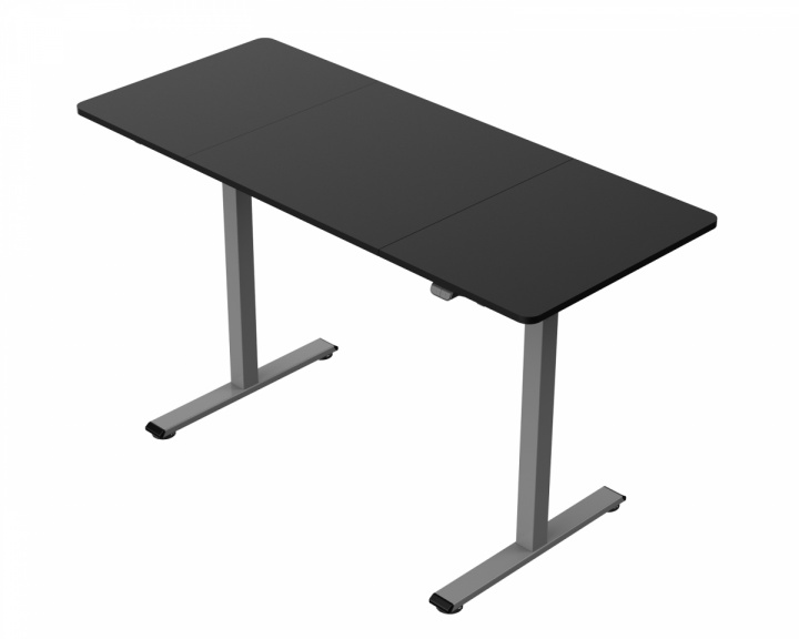 MaxMount Height Adjustable Standing Desk (1400X600) - Gray/Black