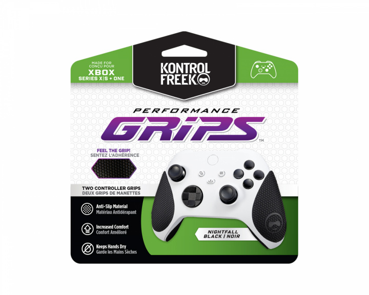 Performance Grips (Black) - XBX/XB1 in the group Console / Xbox / Xbox Series Accessories / KontrolFreek at MaxGaming (19924)